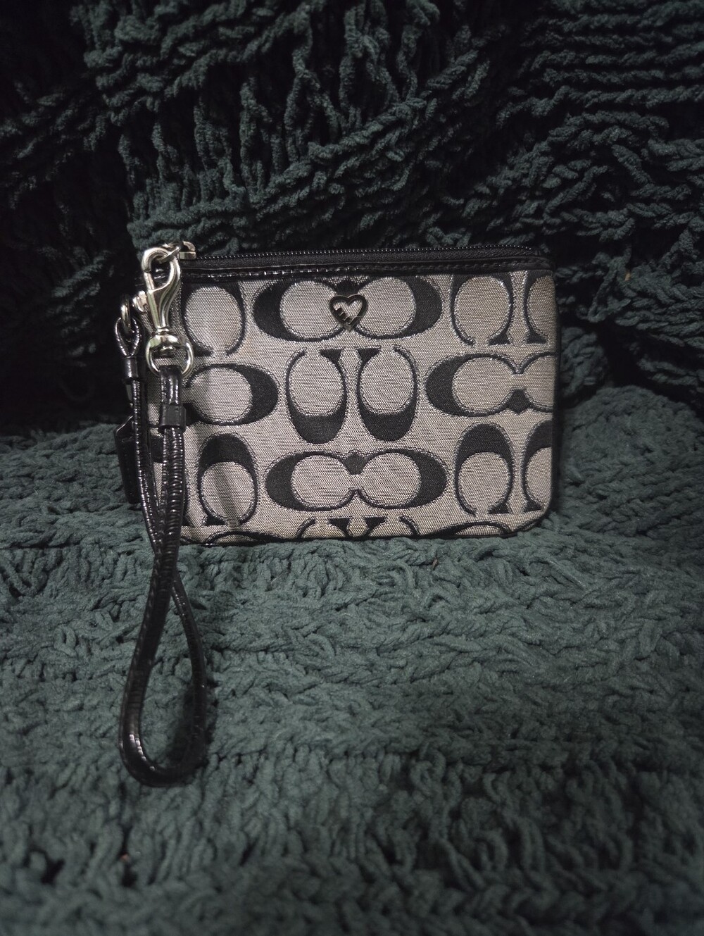 Coach Poppy Wristlet
